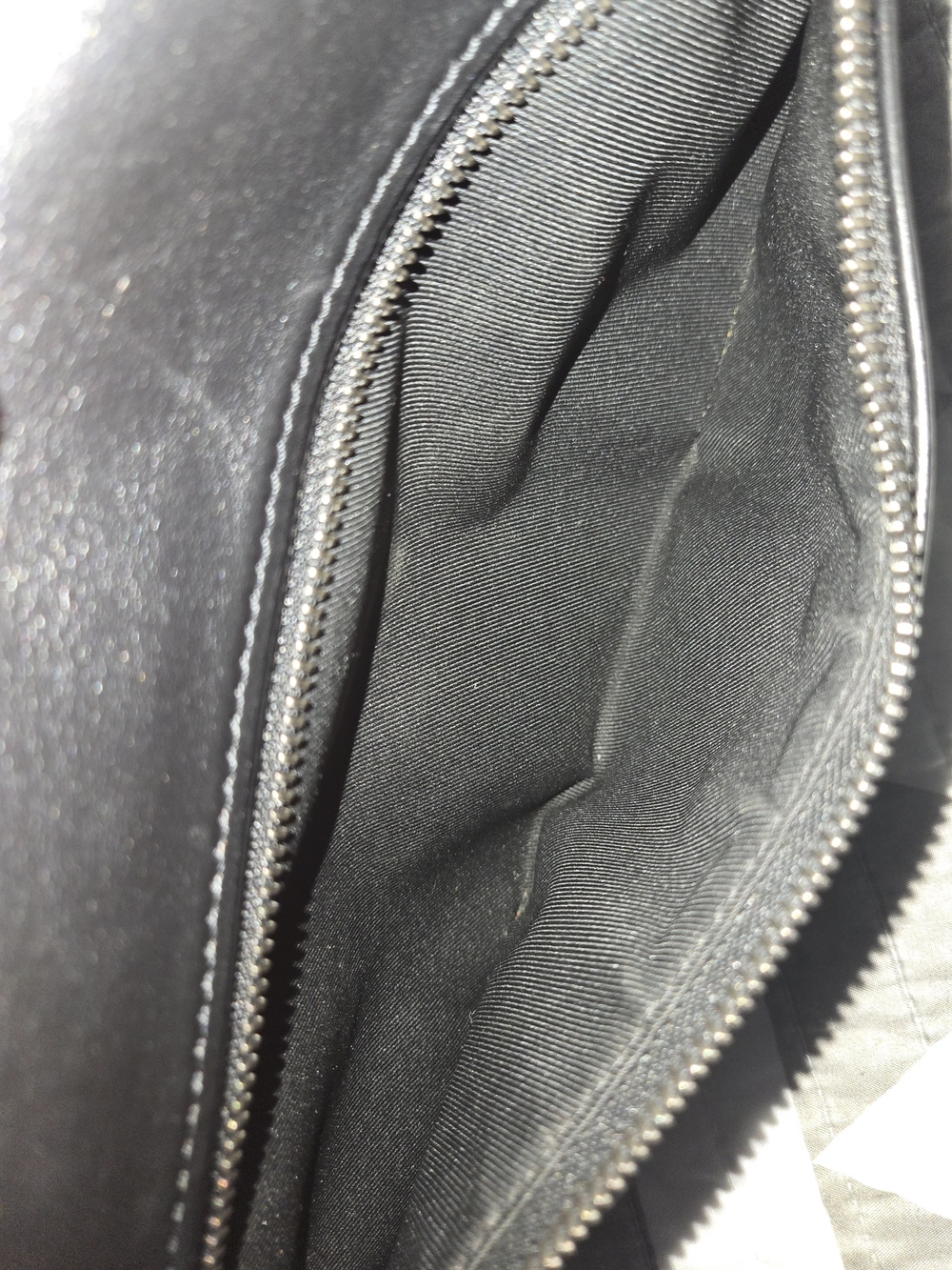 Louis Vuitton Black Monogram Canvas Men’s Sling Bag - Picture 7 of 9